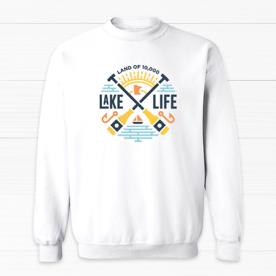 Lake Life Unisex Crewneck
