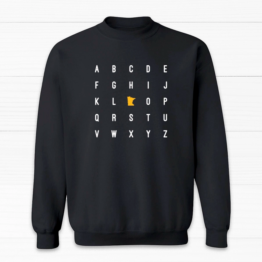 MN Alphabet Unisex Crewneck