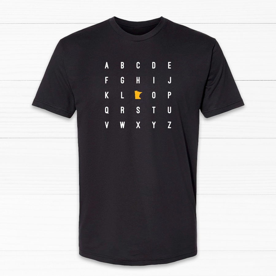 MN Alphabet Unisex Tee