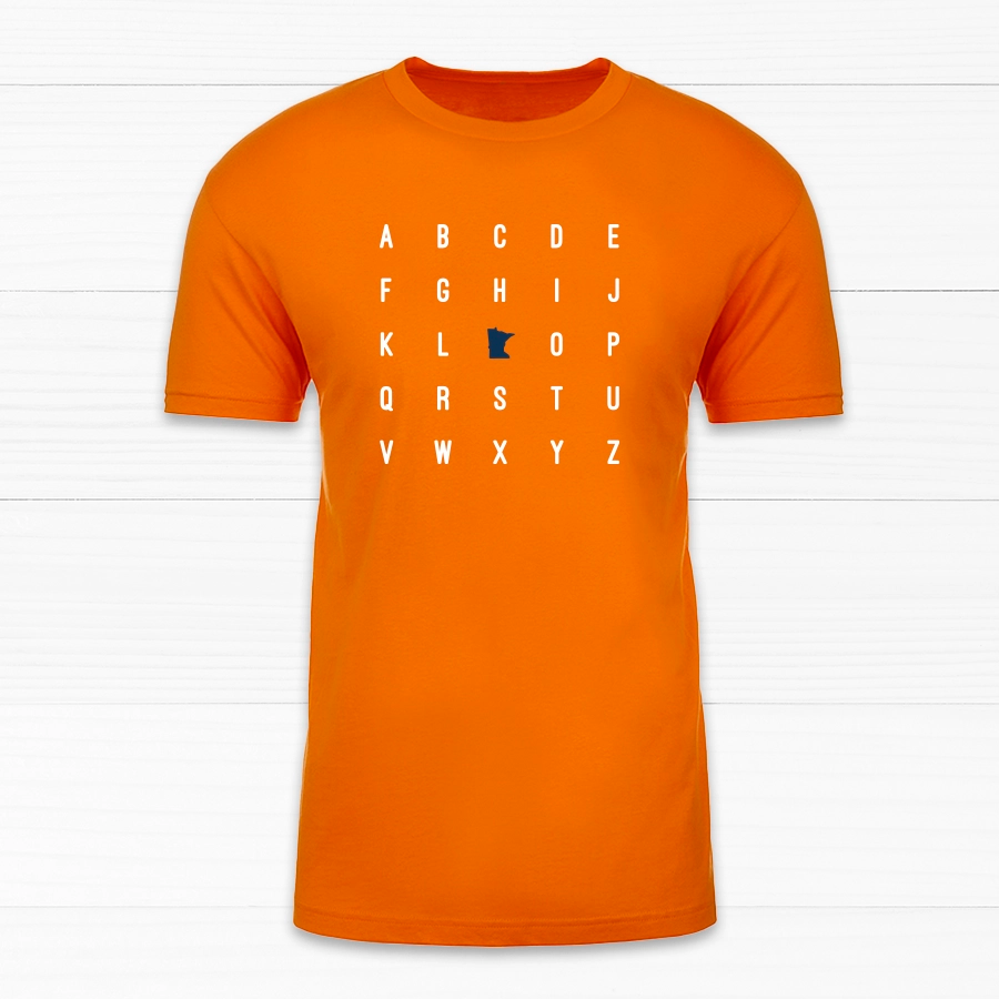 MN Alphabet Unisex Tee
