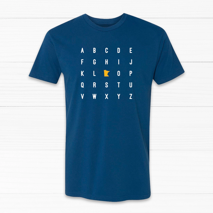 MN Alphabet Unisex Tee
