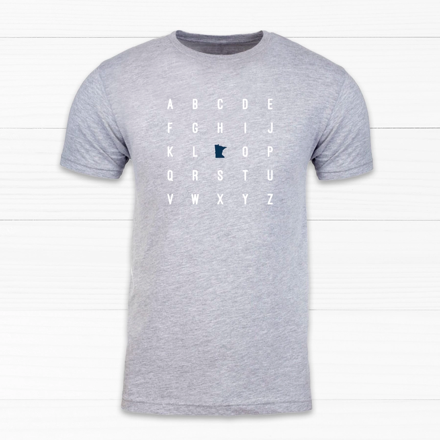 MN Alphabet Unisex Tee