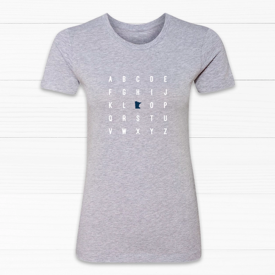 MN Alphabet Women's Tee