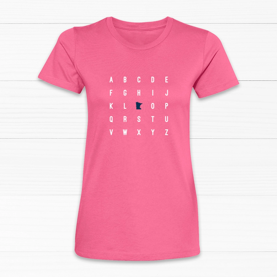 MN Alphabet Women's Tee