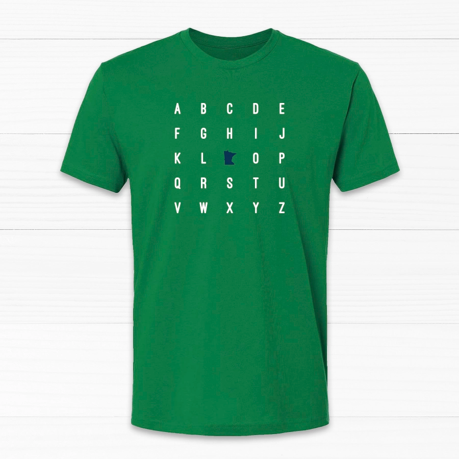 MN Alphabet Unisex Tee