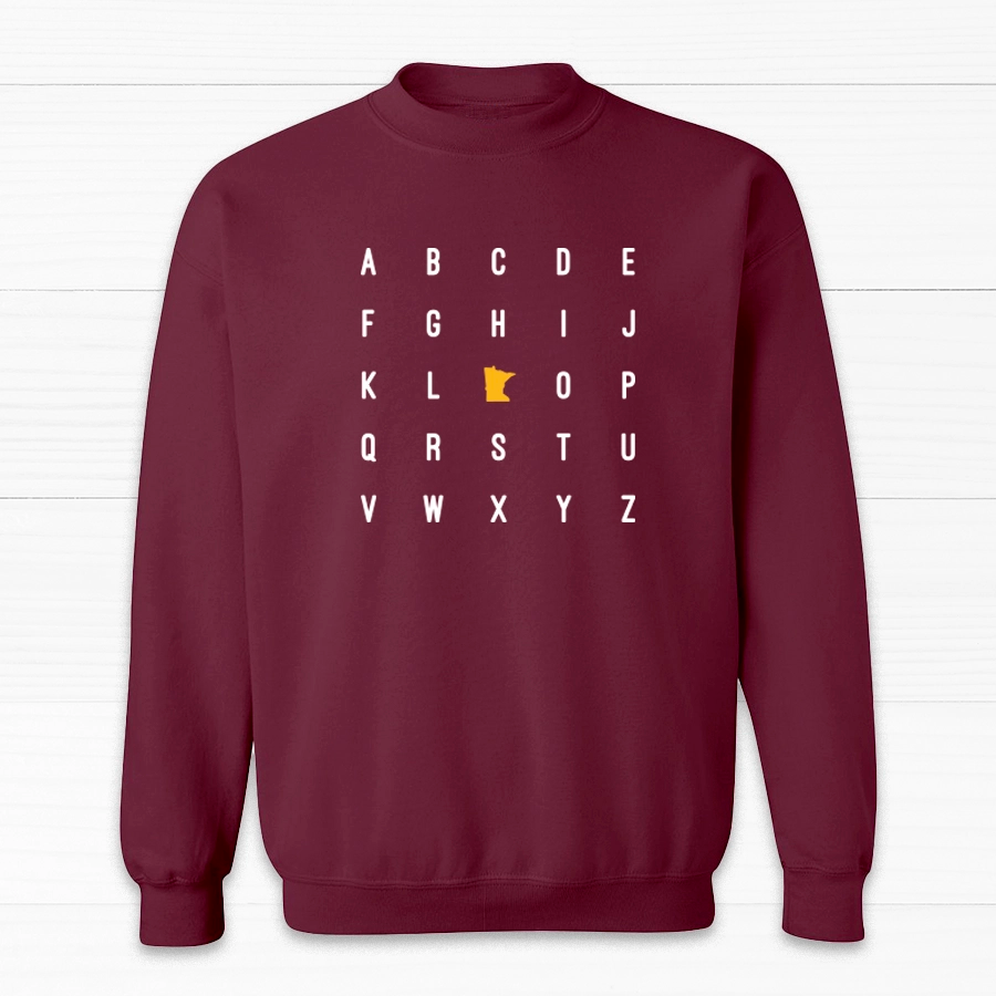 MN Alphabet Unisex Crewneck