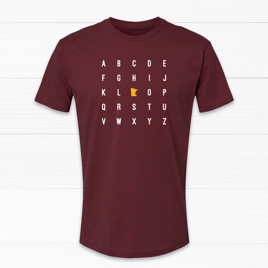 MN Alphabet Unisex Tee