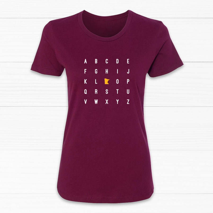MN Alphabet Women's Tee