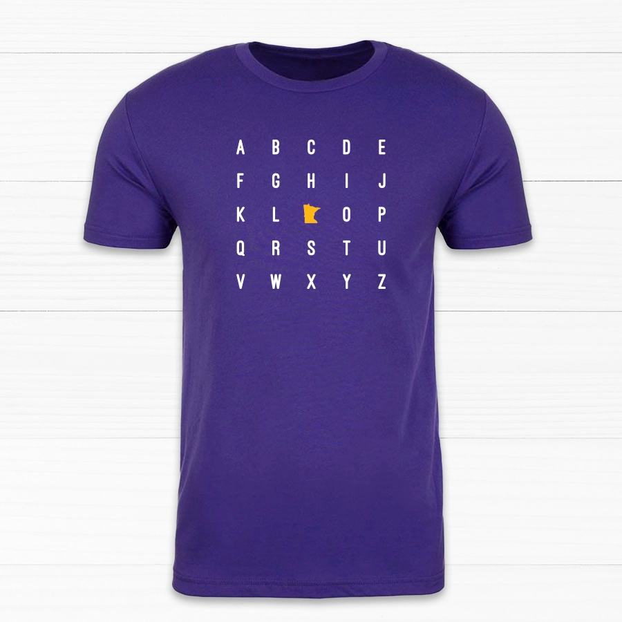 MN Alphabet Unisex Tee