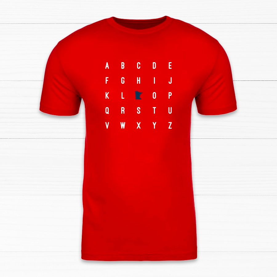 MN Alphabet Unisex Tee