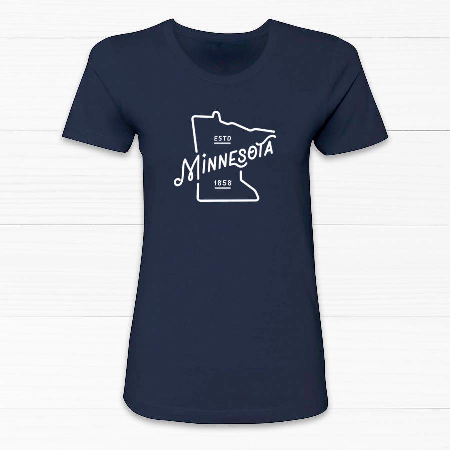 MN Outline Women's Tee