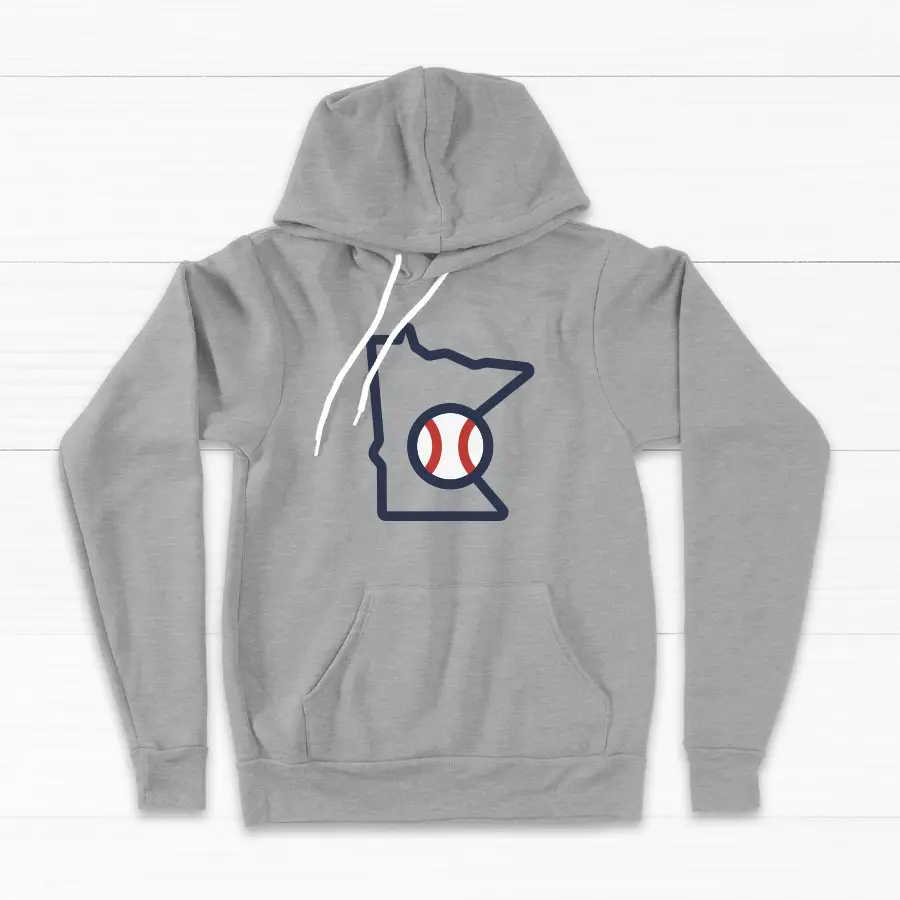 Minnesota Baseball Unisex Lightweight Hoodie