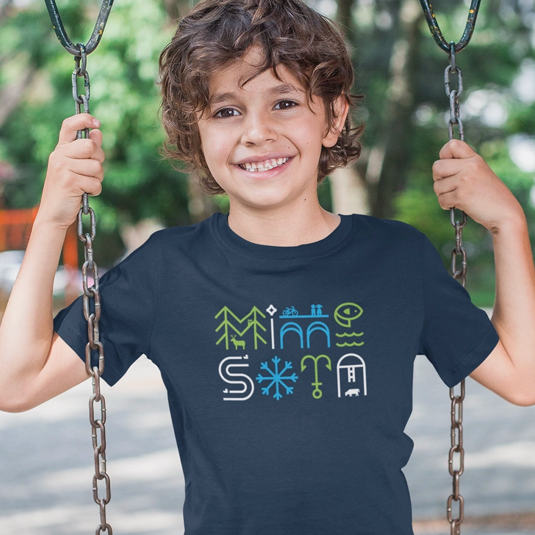 MN Illustrated Kid's Tee