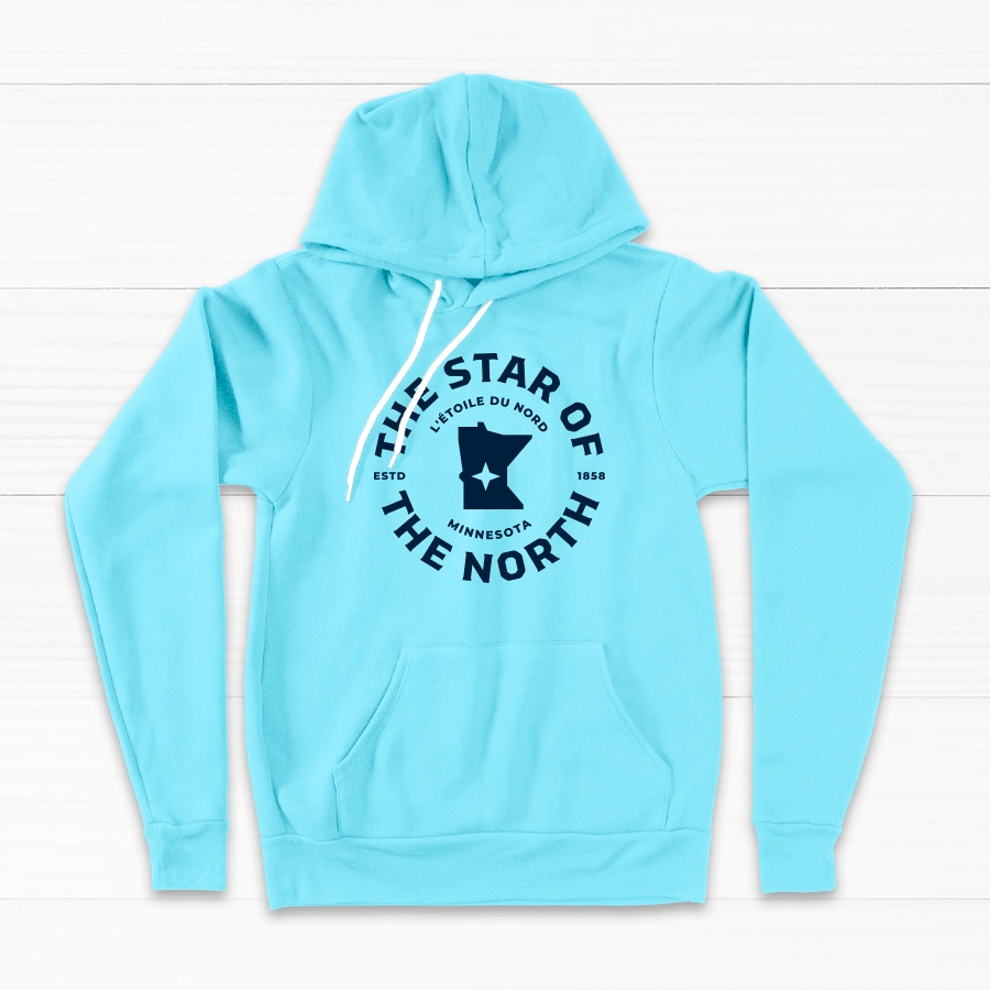 Star of the North Unisex Lightweight Hoodie