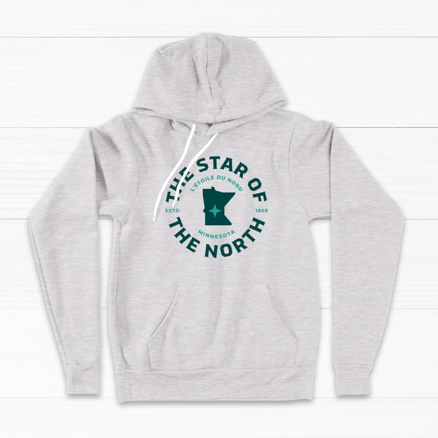 Star of the North Unisex Lightweight Hoodie
