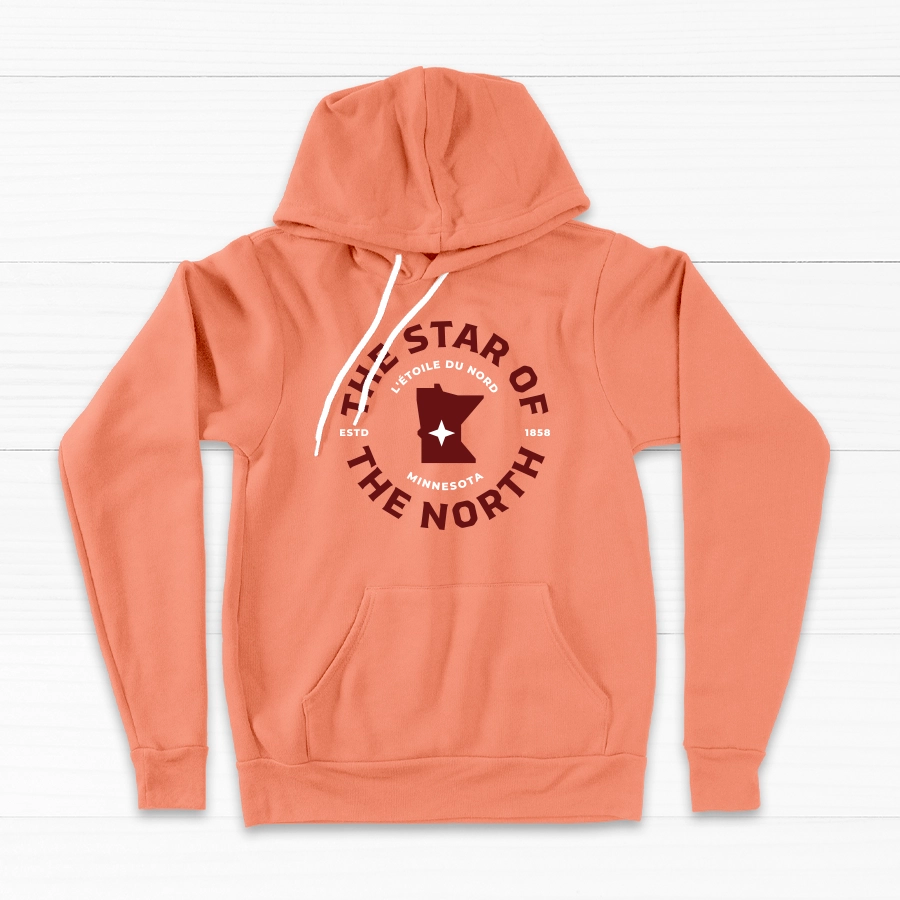 Star of the North Unisex Lightweight Hoodie