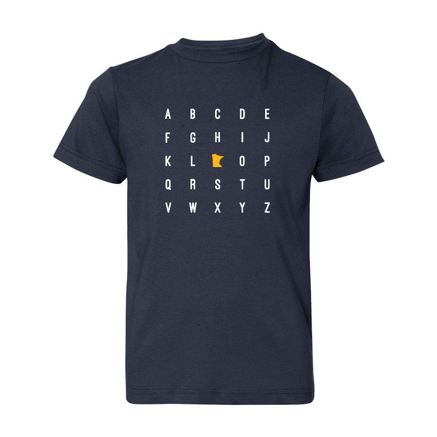 MN Alphabet Kid's Tee