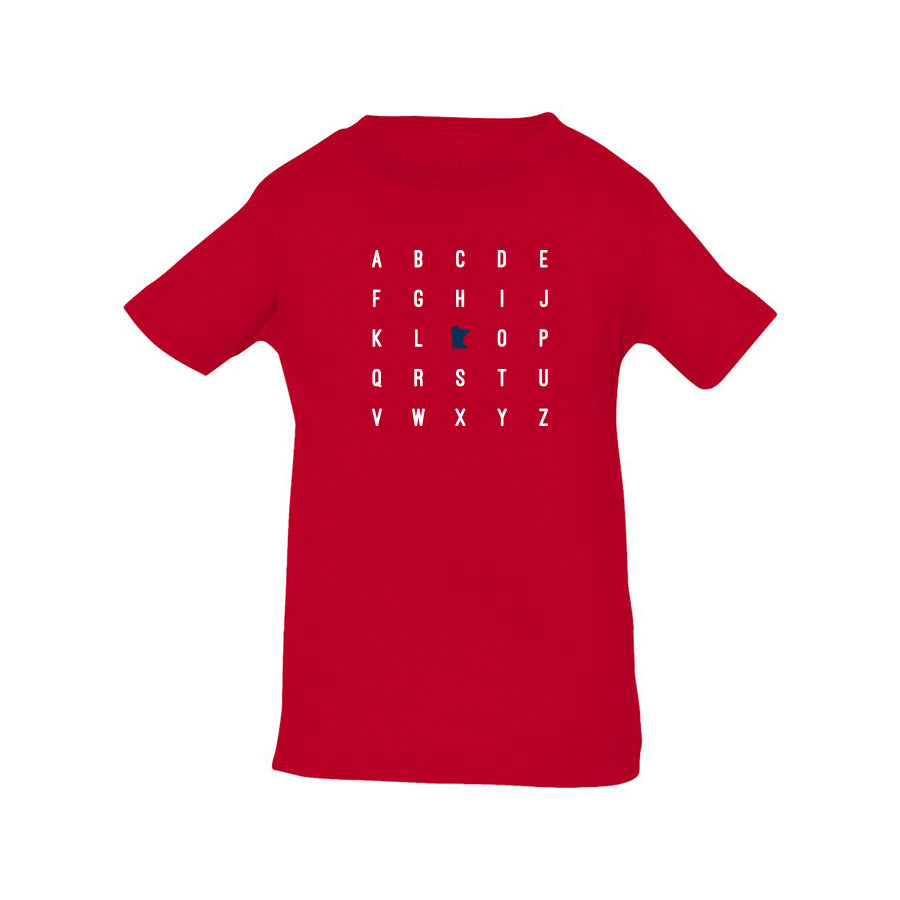 MN Alphabet Infant's Tee