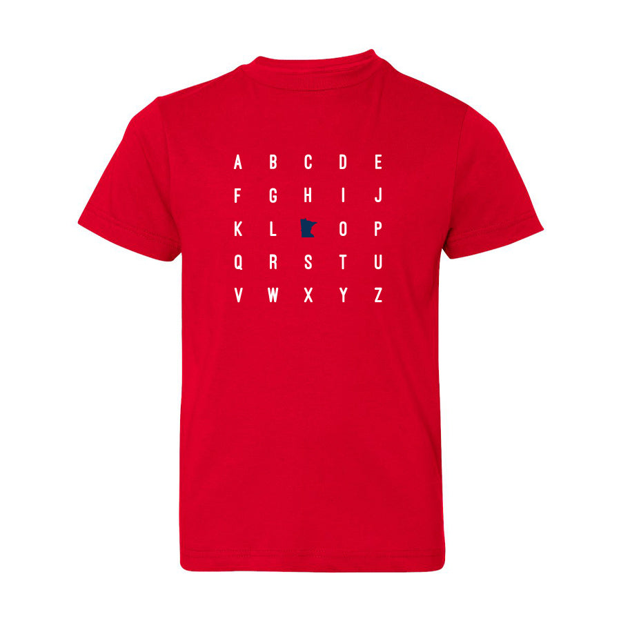 MN Alphabet Kid's Tee