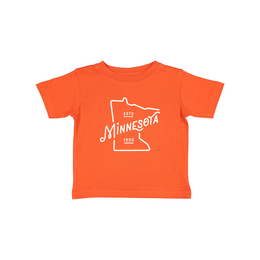 MN Outline Infant's Tee